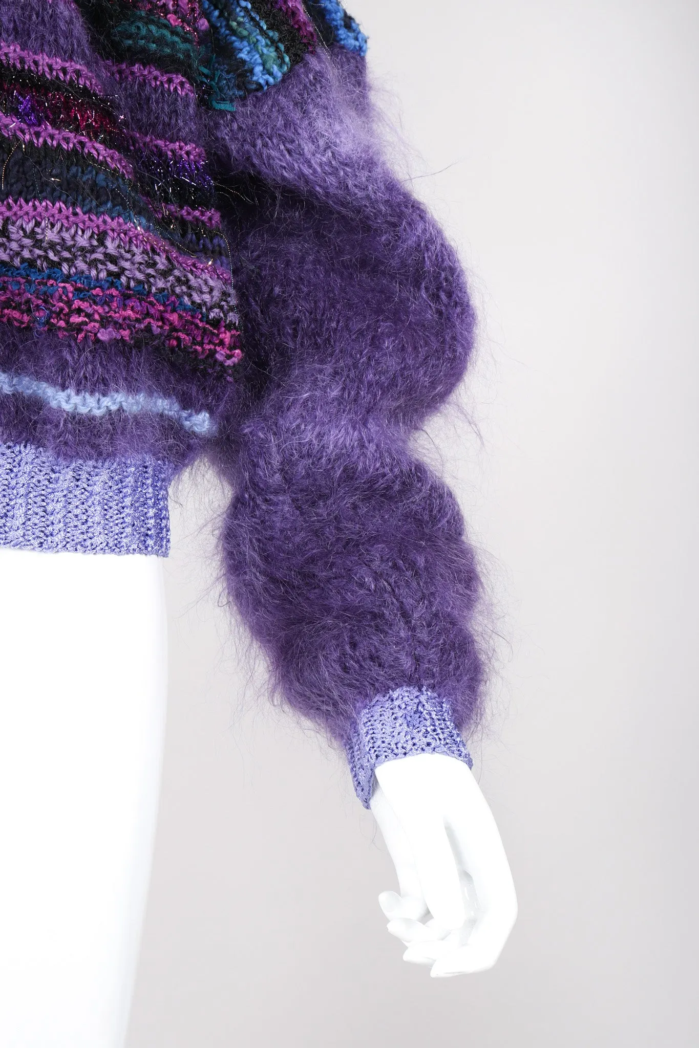 Fuzzy Boxy Knit Sweater