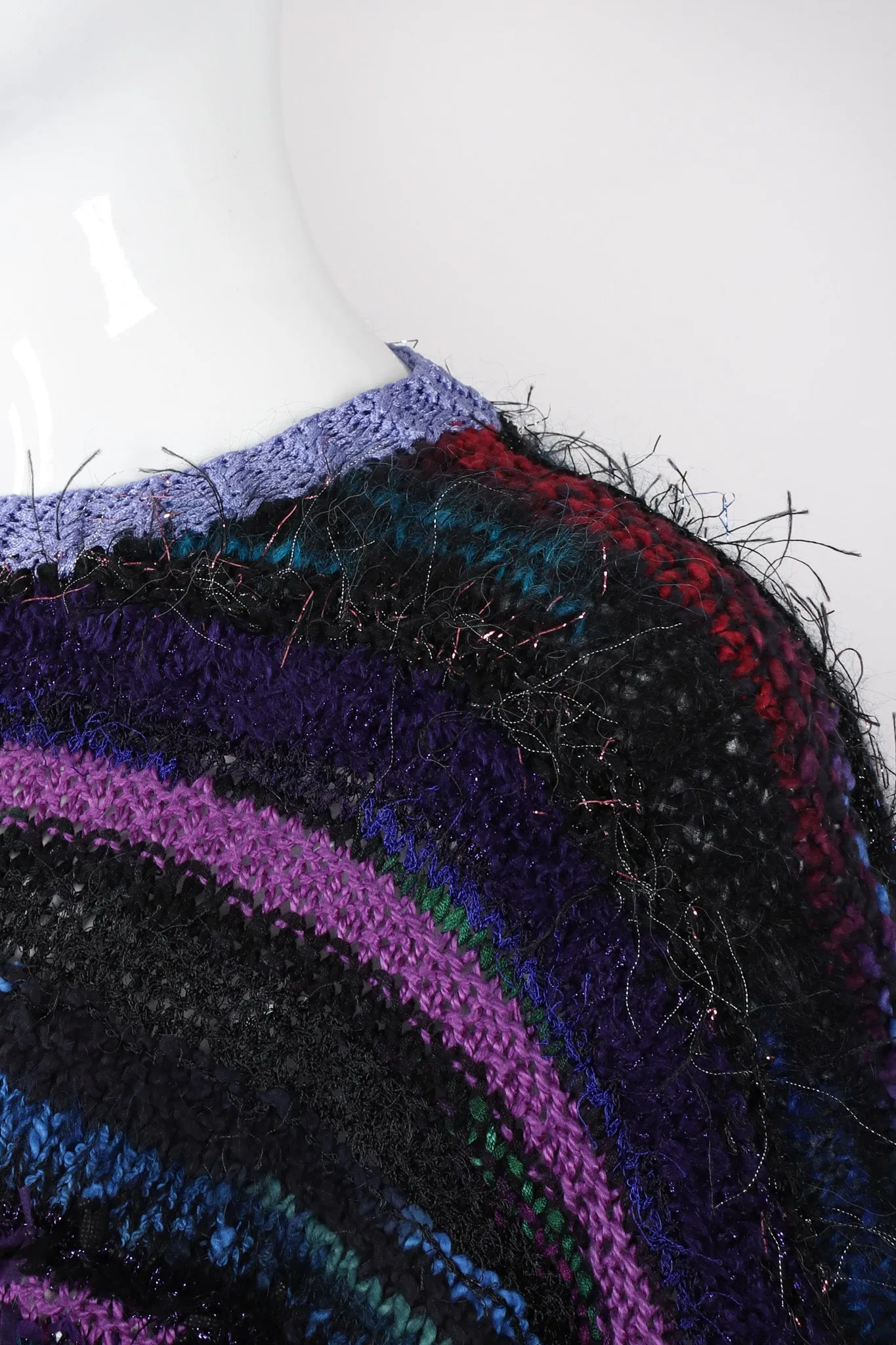 Fuzzy Boxy Knit Sweater