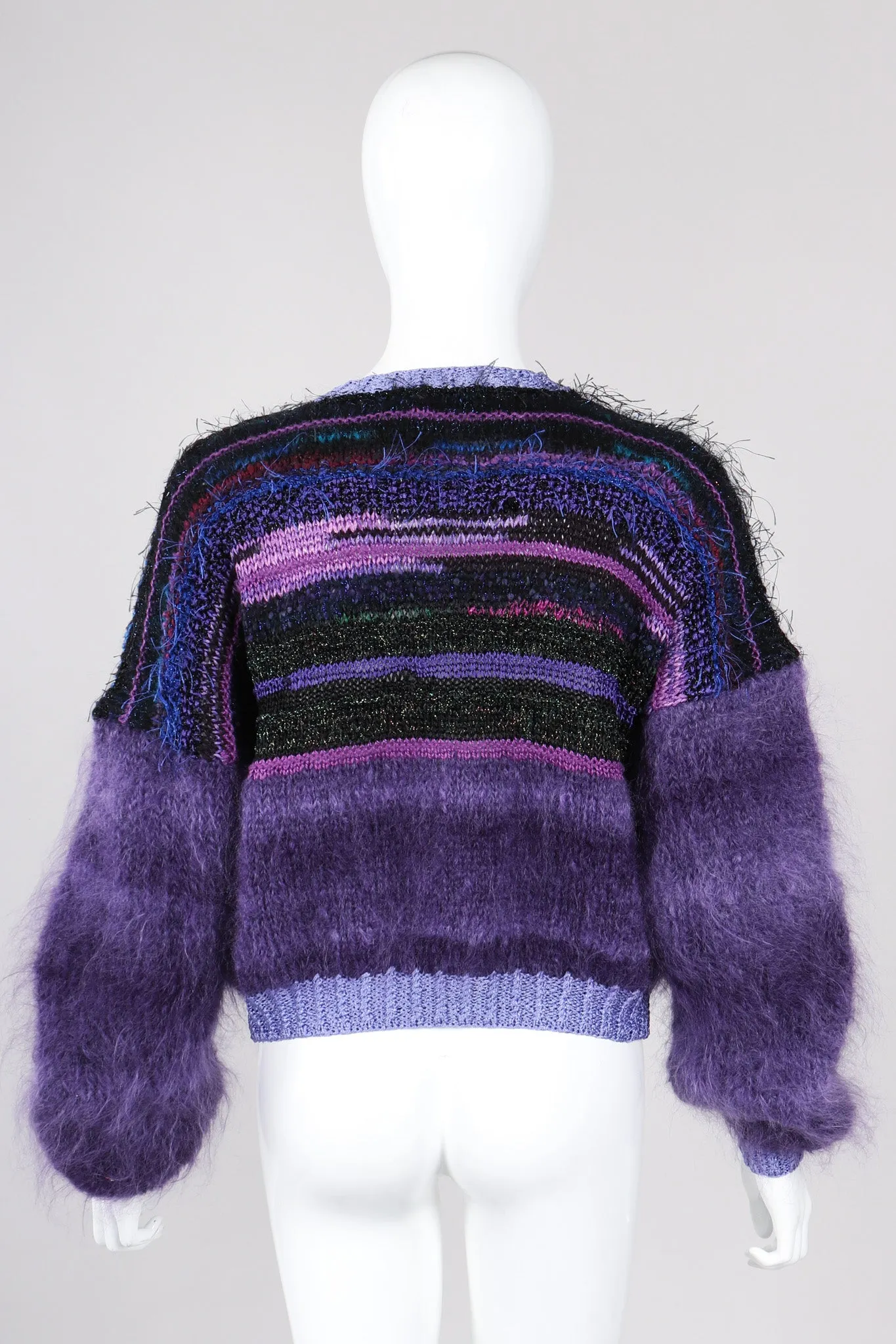 Fuzzy Boxy Knit Sweater