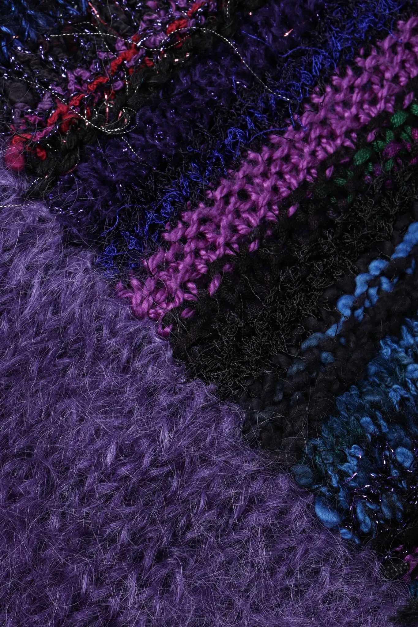 Fuzzy Boxy Knit Sweater
