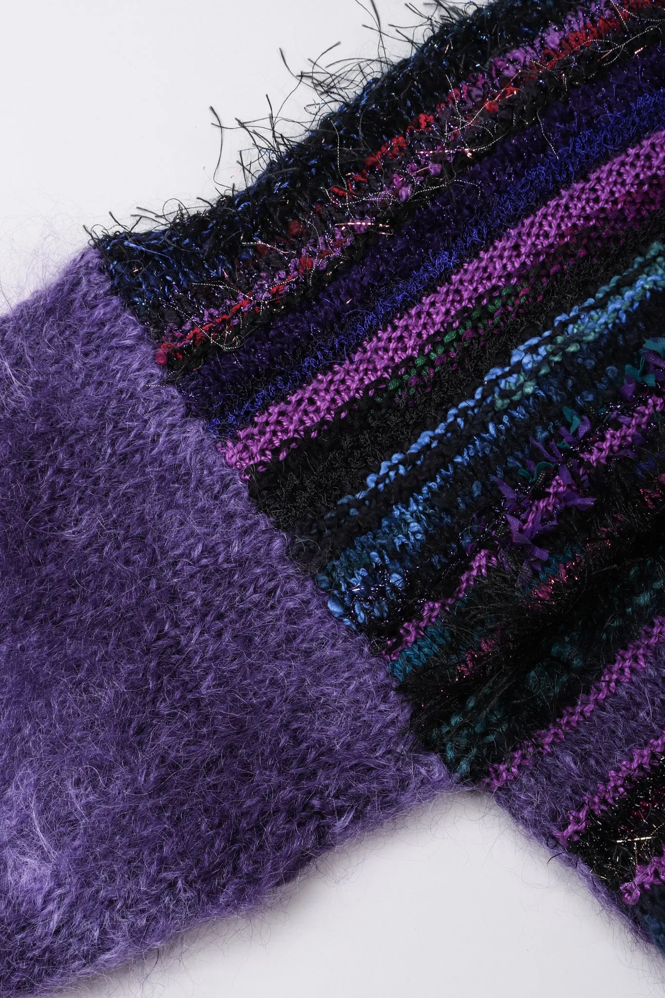Fuzzy Boxy Knit Sweater