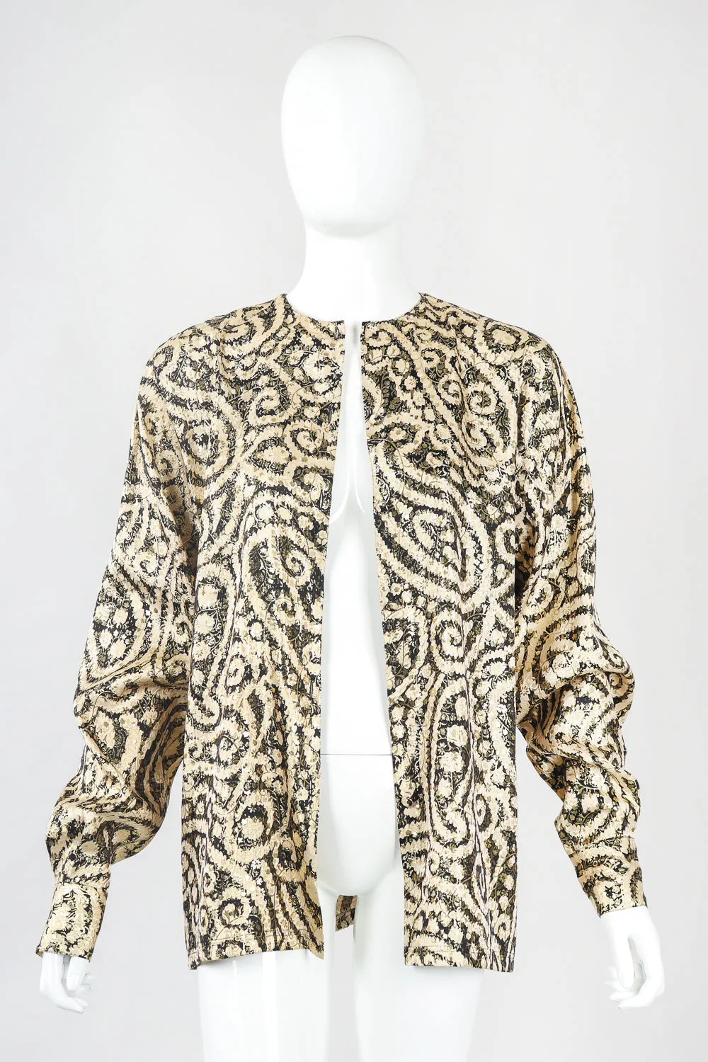 Golden Paisley Blouse