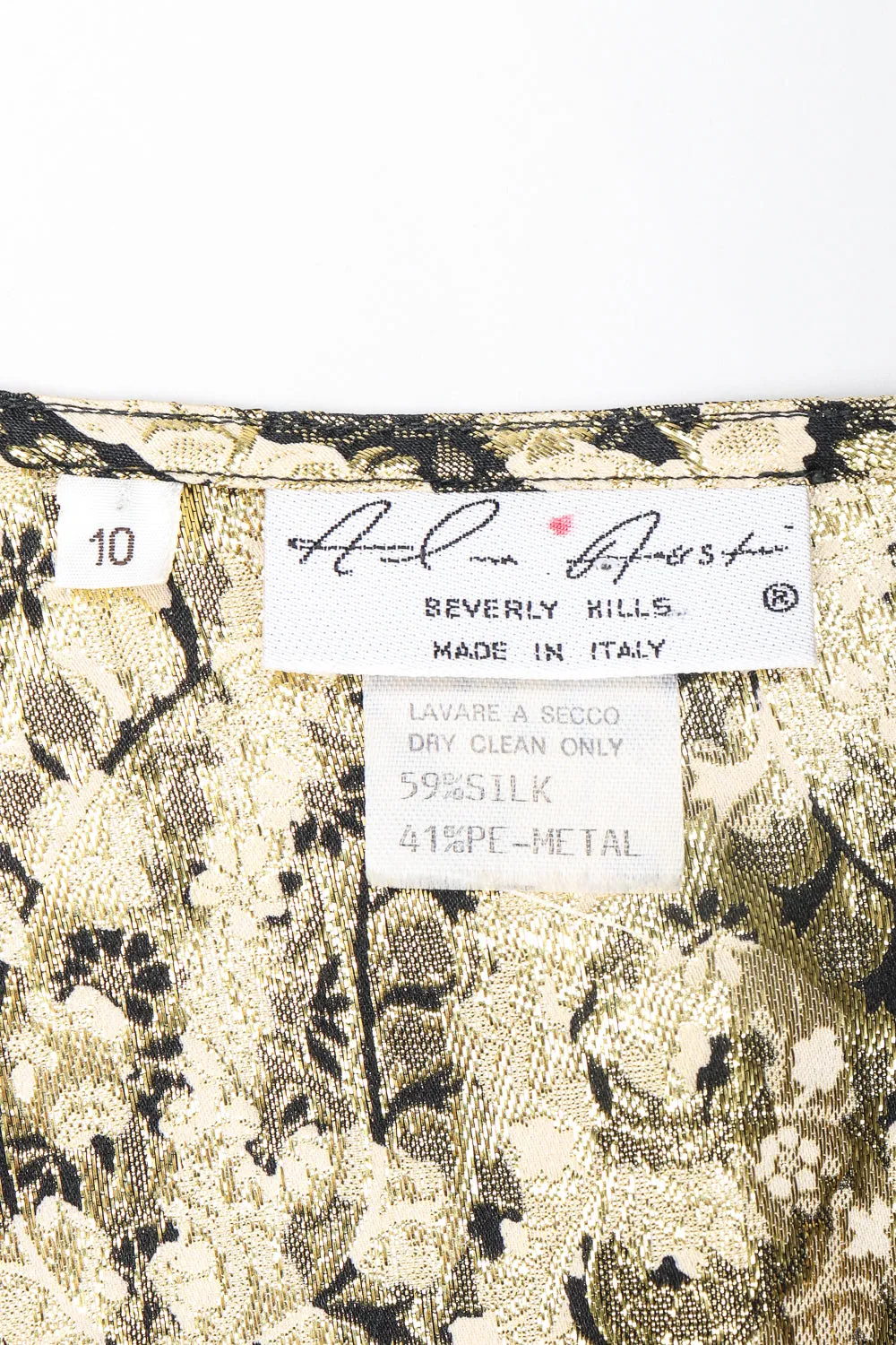 Golden Paisley Blouse