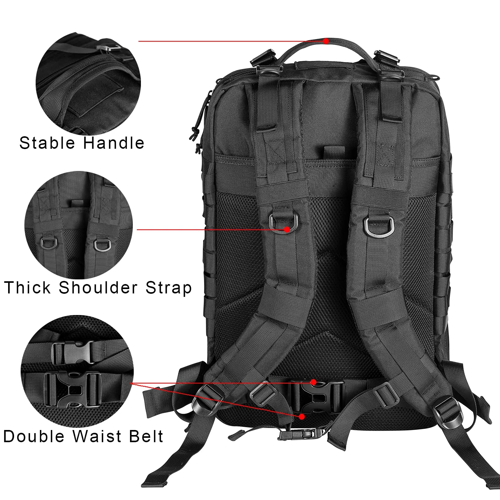 Himal Military Tactical Backpack 40L