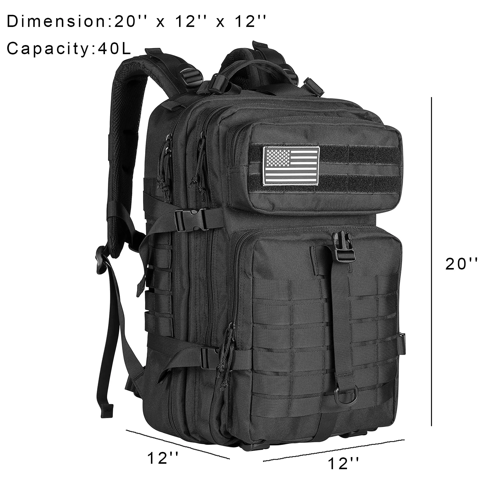 Himal Military Tactical Backpack 40L