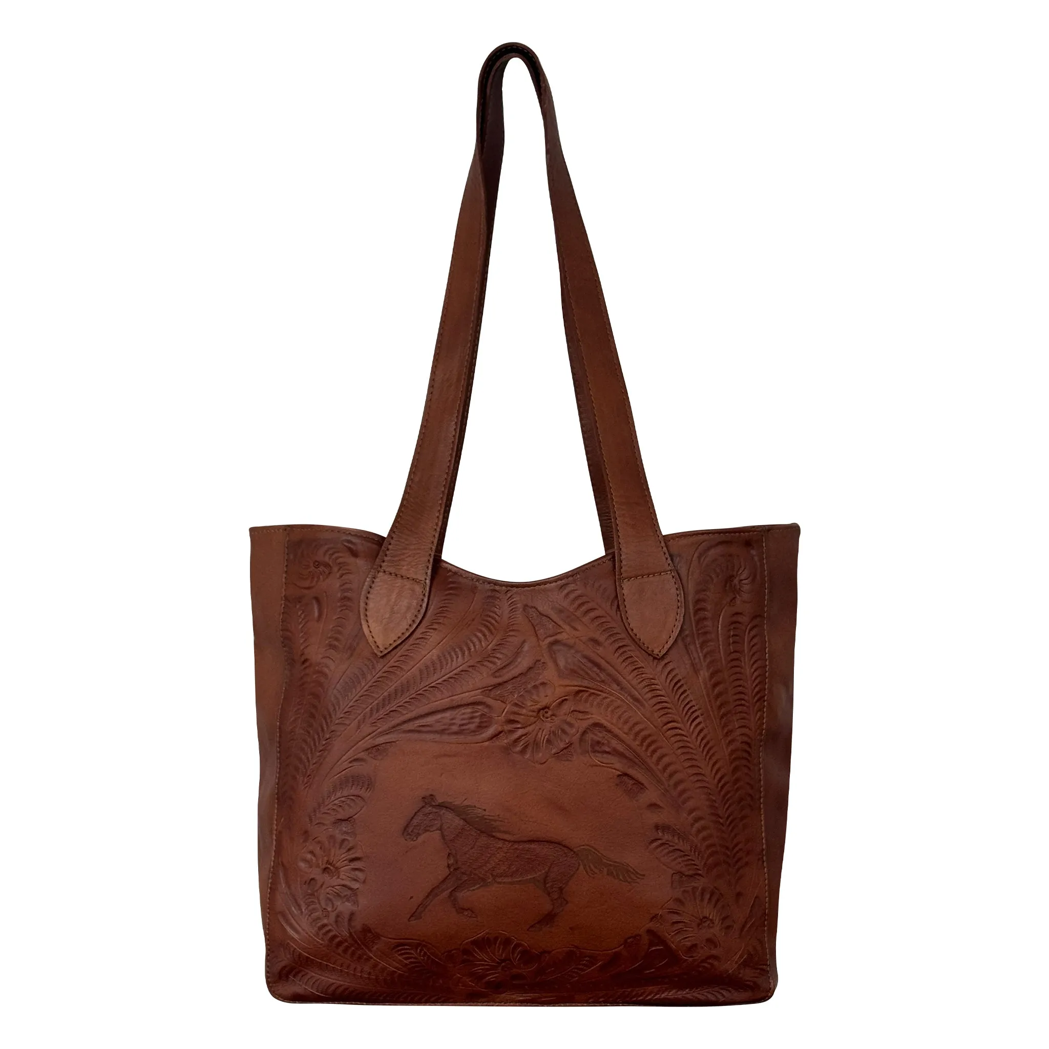Hitchin' Post Zip-Top Tote w/ Conceal Carry Pocket