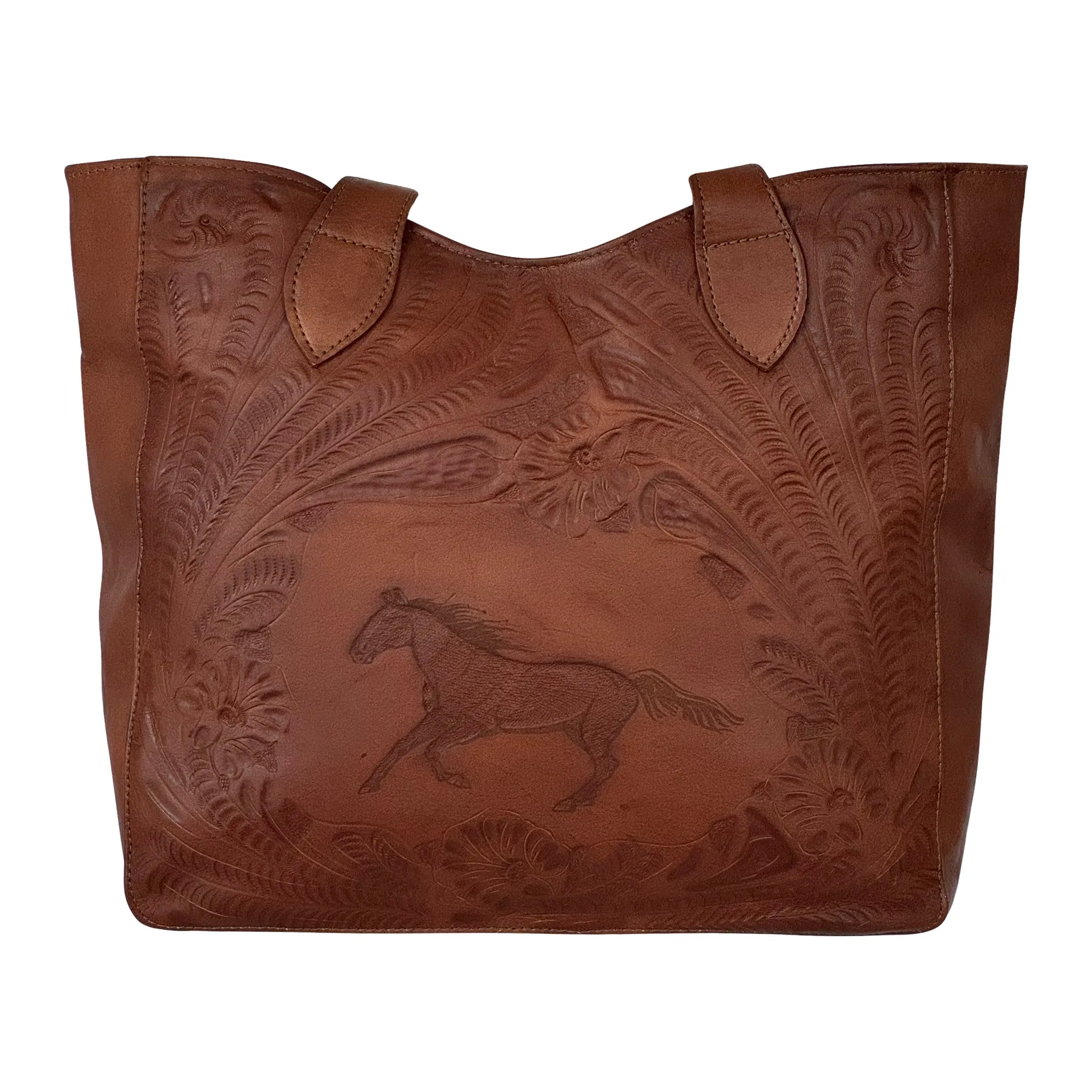 Hitchin' Post Zip-Top Tote w/ Conceal Carry Pocket
