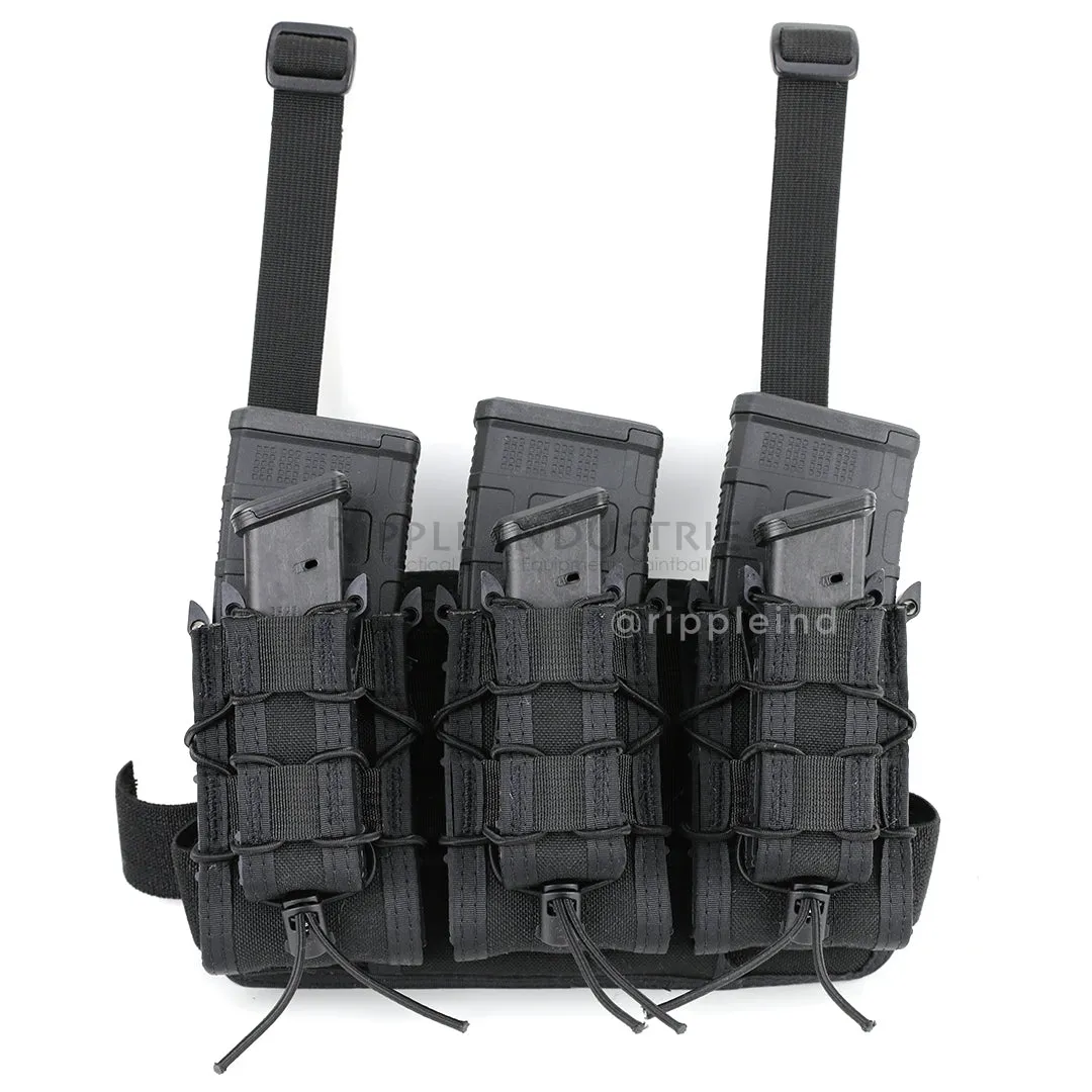 HSGI - Wolf Grey - Double Decker Leg Rig