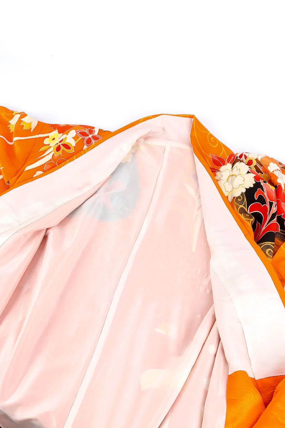 Japanese Metallic Floral Kimono