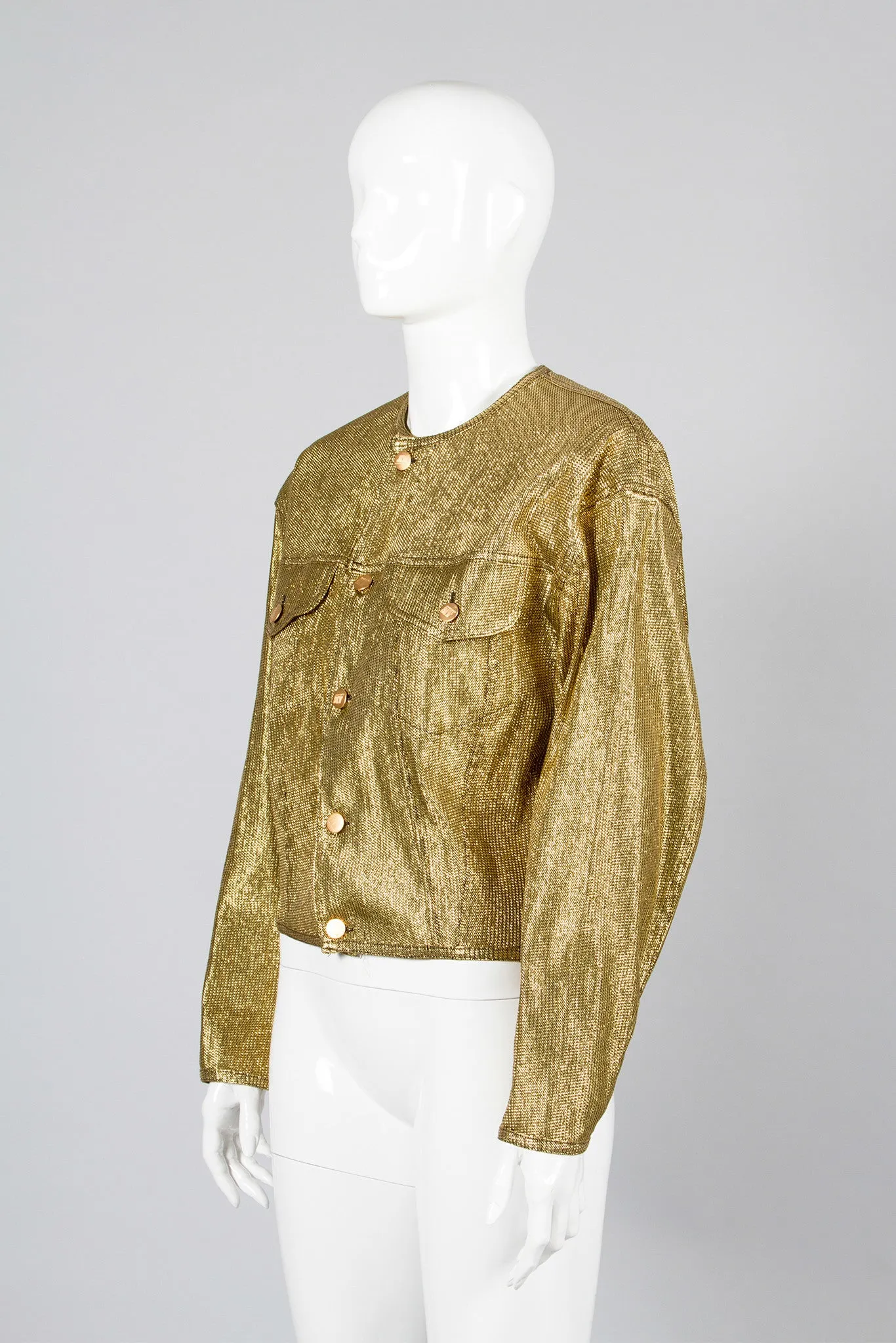 Junior Gaultier Metallic Jacket