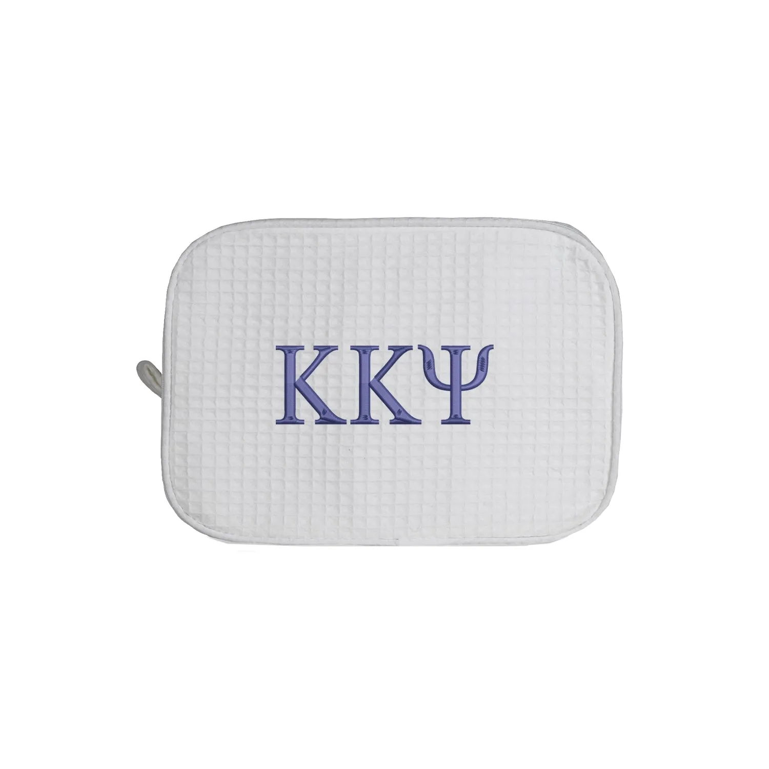 Kappa Kappa Psi Waffle Weave Cosmetic Bag