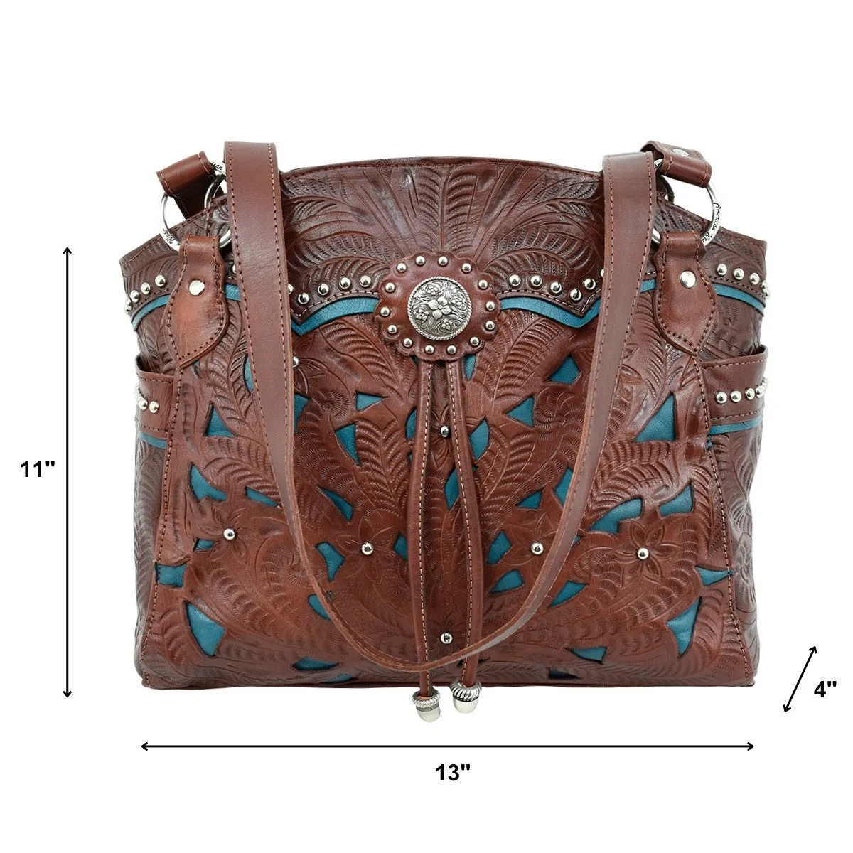 Lady Lace Half Moon Tote