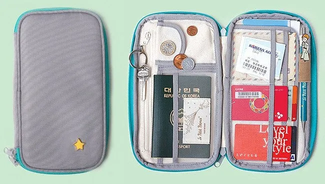 Little Prince Travel Pouch - Gray