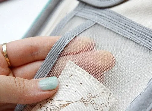 Little Prince Travel Pouch - Gray