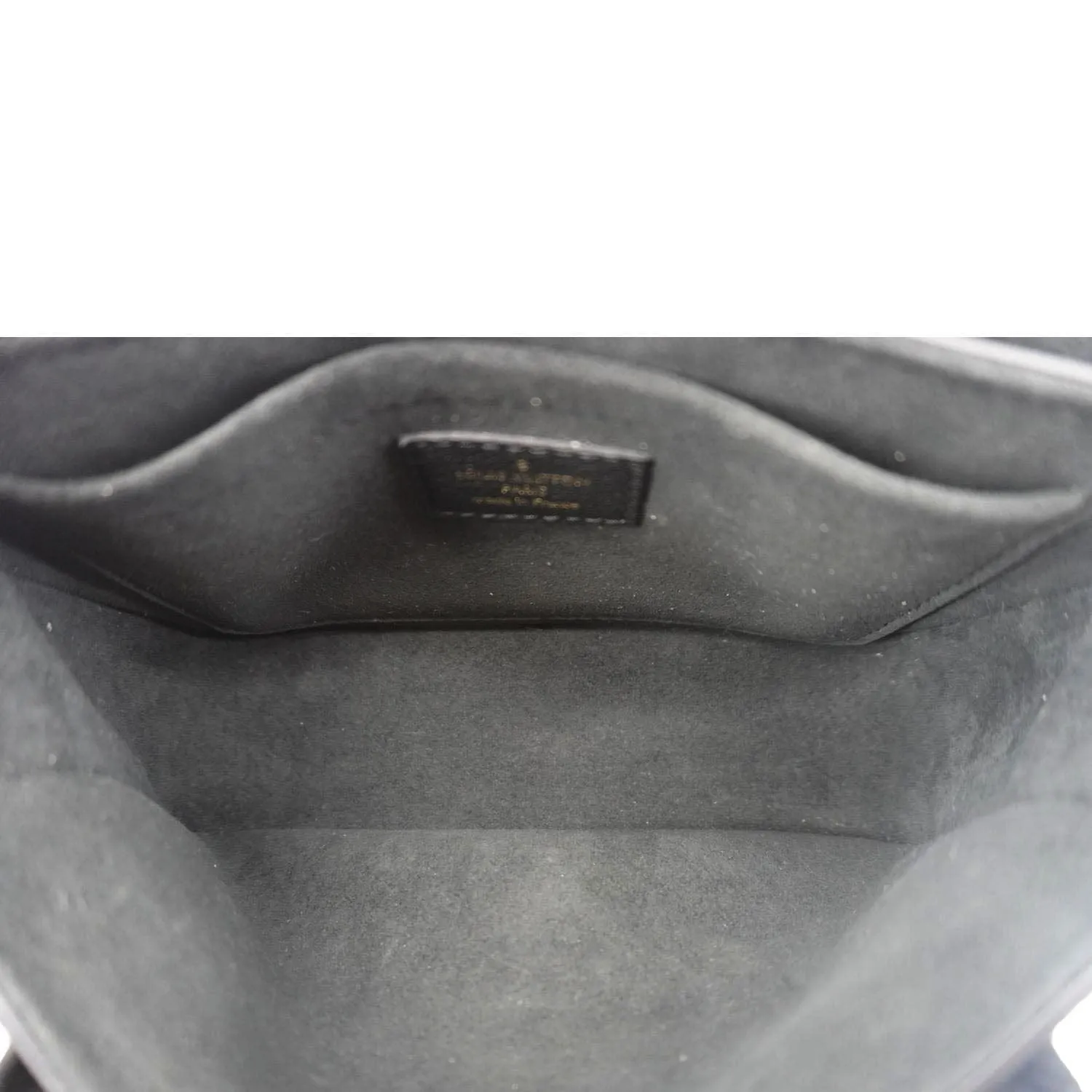 LOUIS VUITTON Lockme Tender Calfskin Leather Shoulder Bag Black