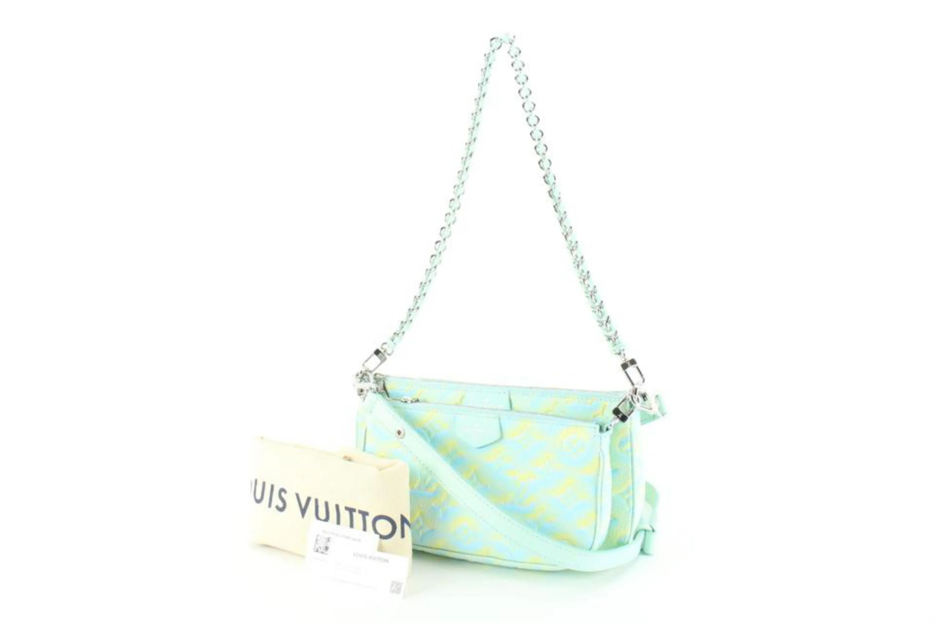 Louis Vuitton Monogram Empreinte Summer Stardust Multi Pochette Accessories 80lu85s