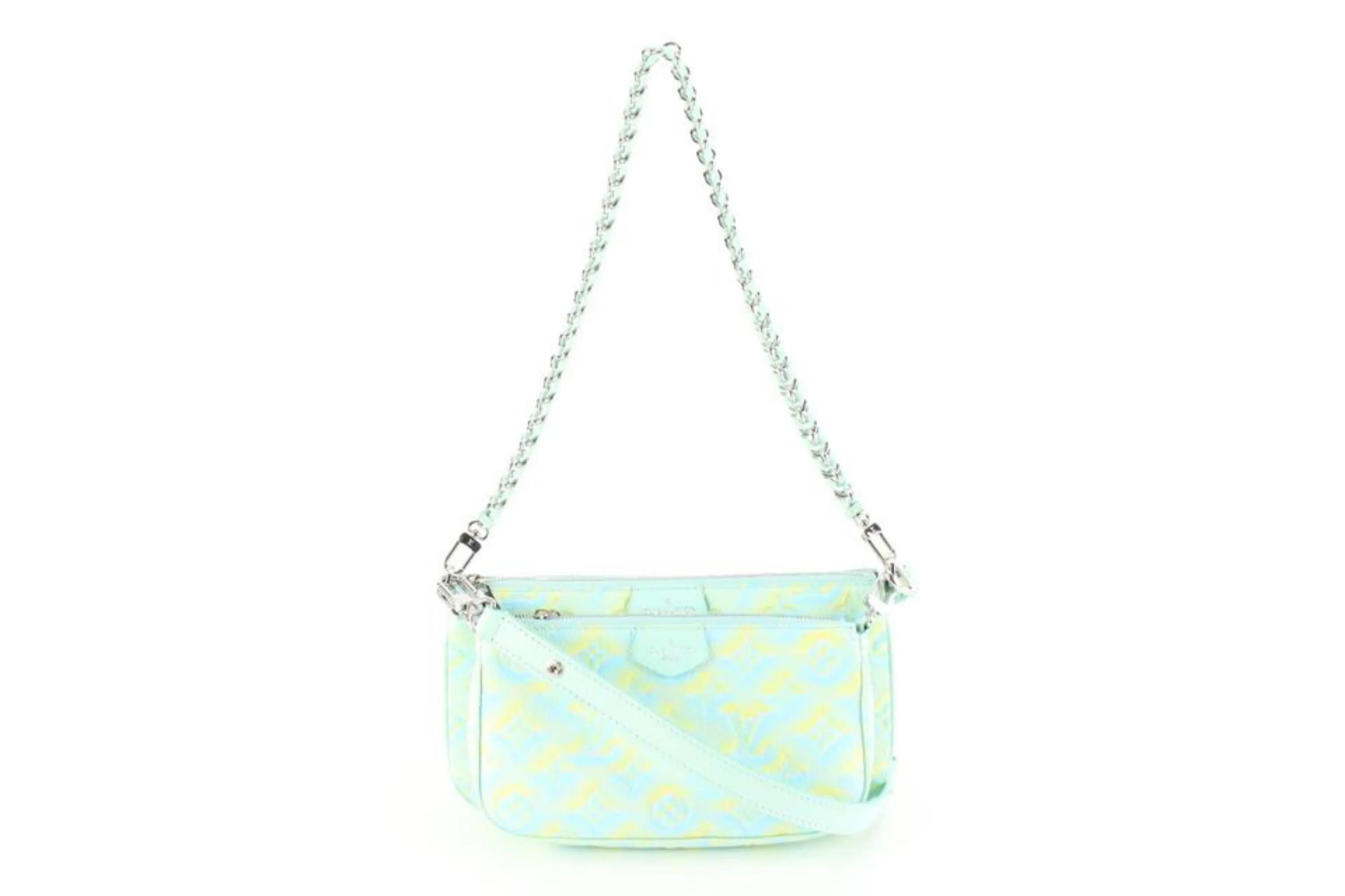 Louis Vuitton Monogram Empreinte Summer Stardust Multi Pochette Accessories 80lu85s