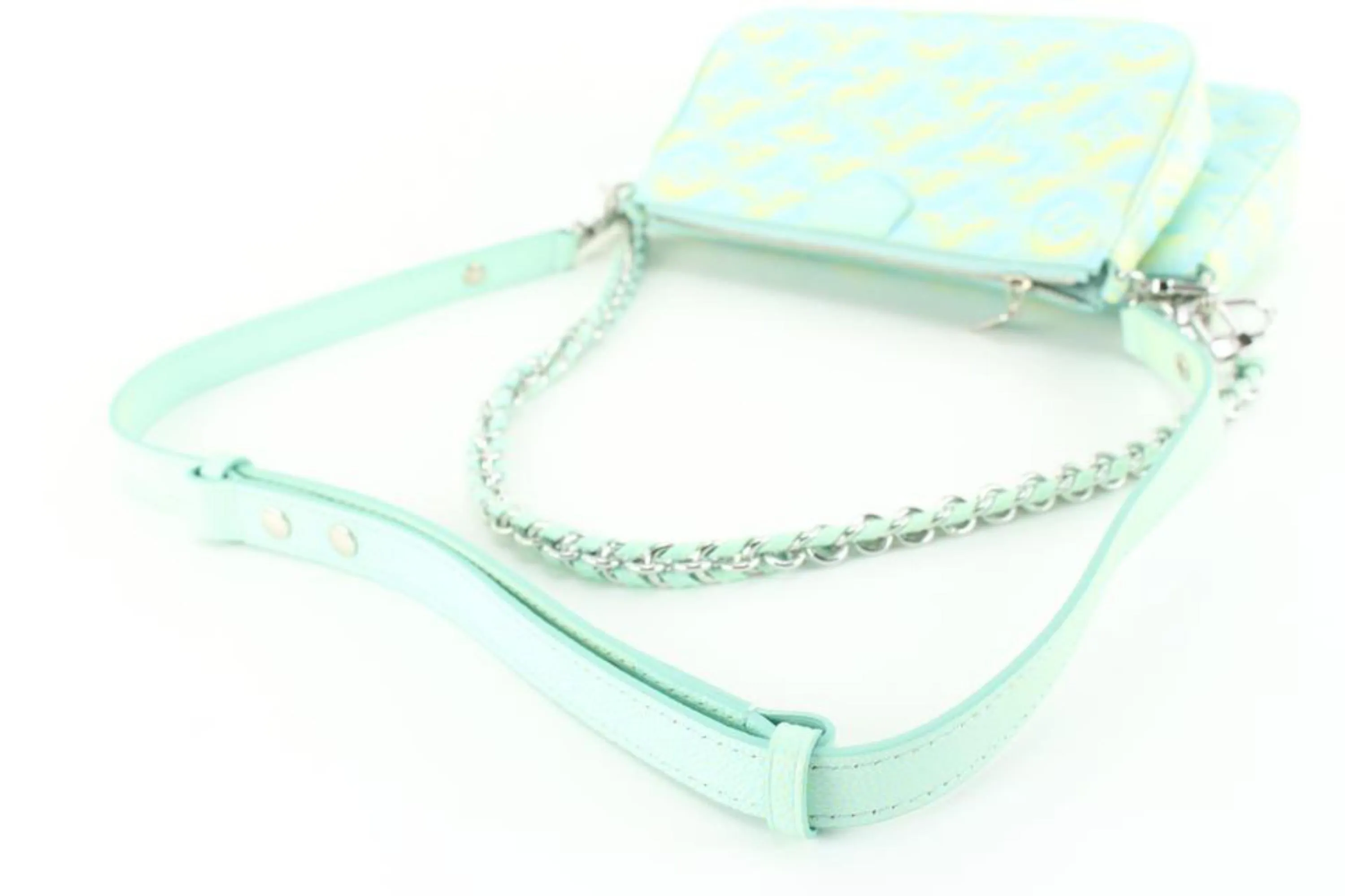 Louis Vuitton Monogram Empreinte Summer Stardust Multi Pochette Accessories 80lu85s