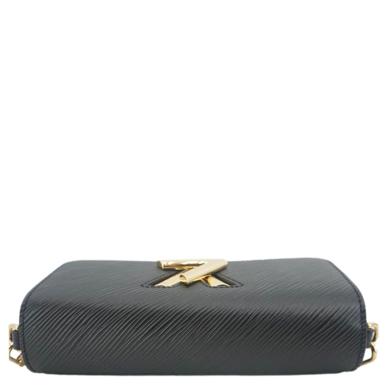 LOUIS VUITTON Twist West Epi Leather Crossbody Pochette Bag Black