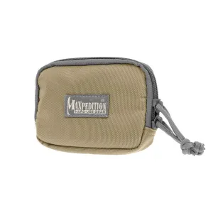 Maxpedition Hook & Loop 3x 5 Inches Zipper Pocket Khaki Foliage