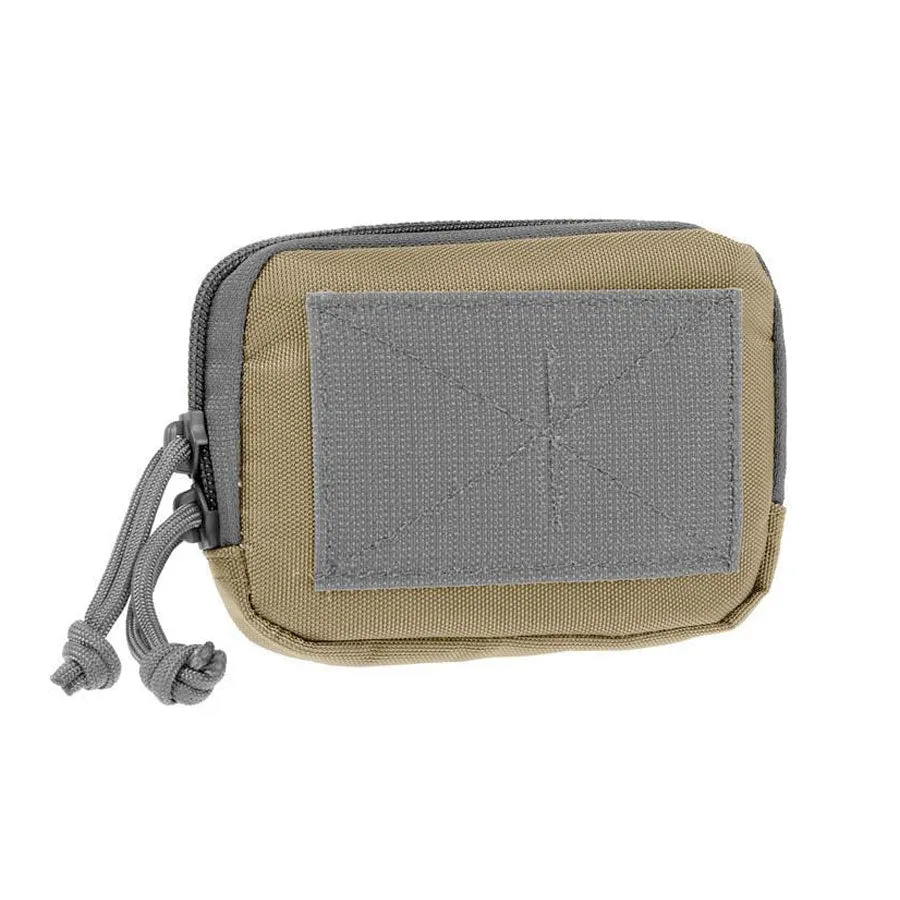 Maxpedition Hook & Loop 3x 5 Inches Zipper Pocket Khaki Foliage