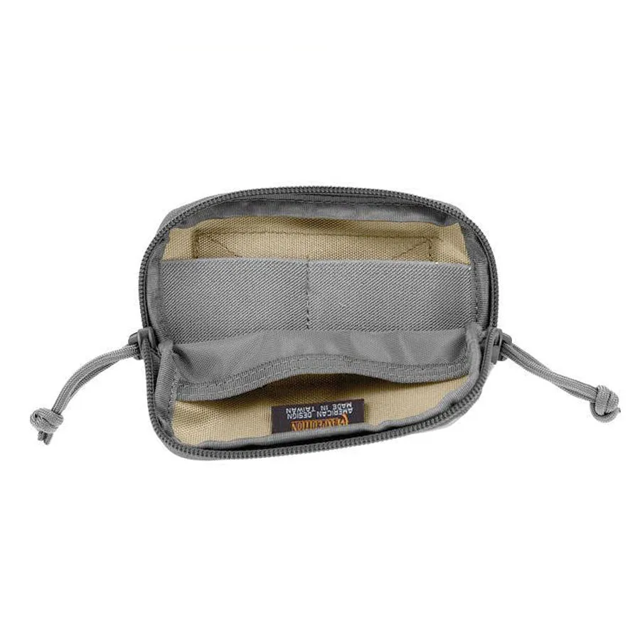 Maxpedition Hook & Loop 3x 5 Inches Zipper Pocket Khaki Foliage