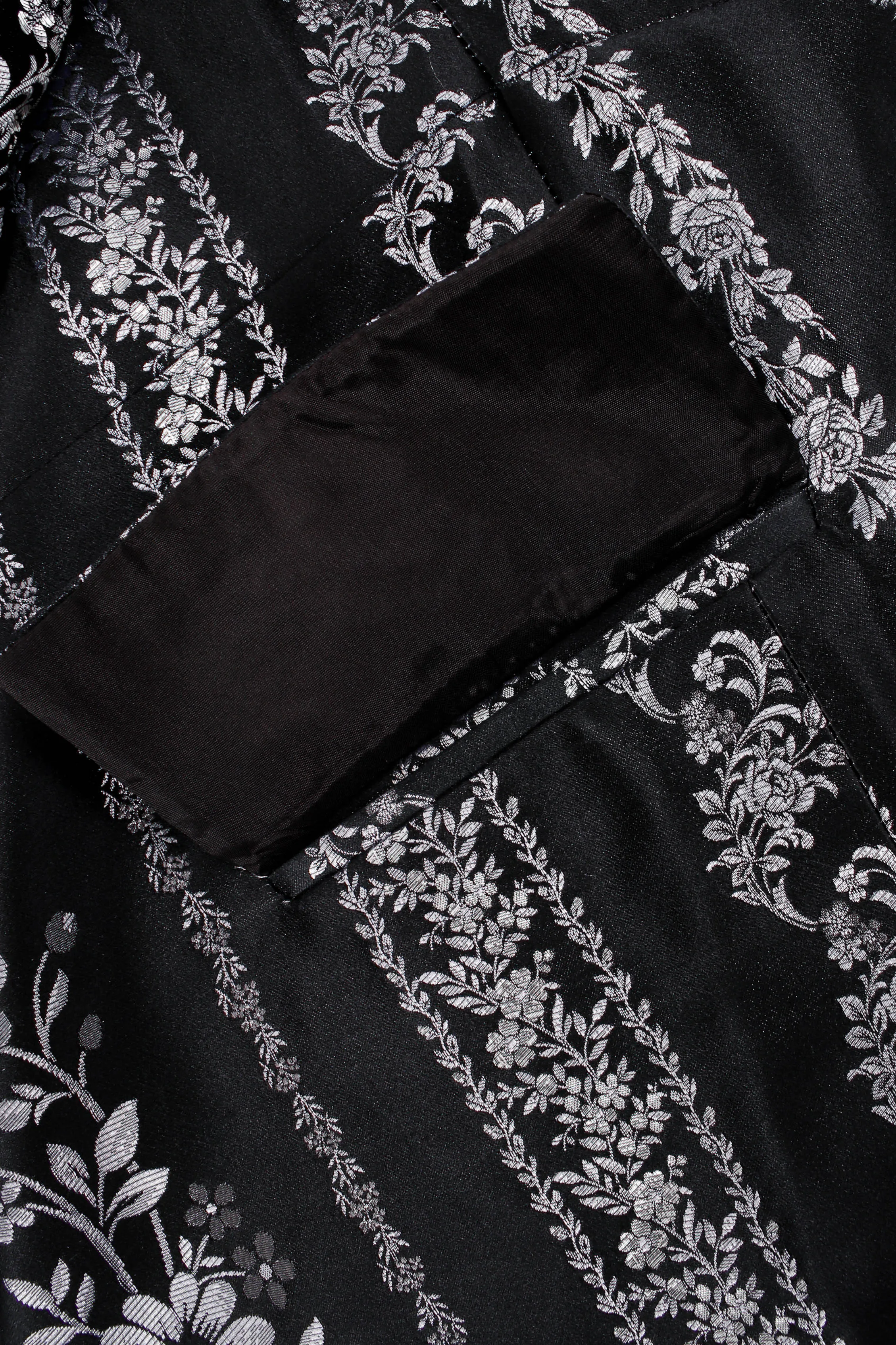Metallic Floral Brocade Jacket