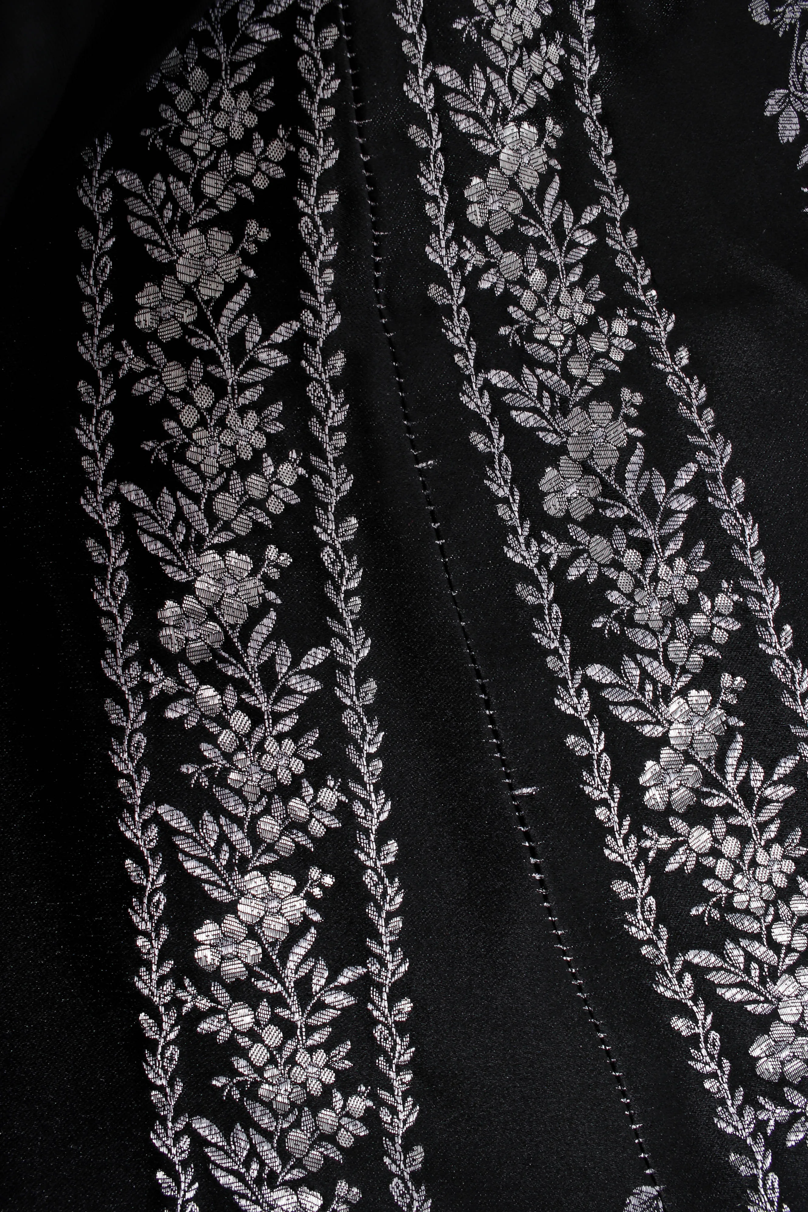 Metallic Floral Brocade Jacket