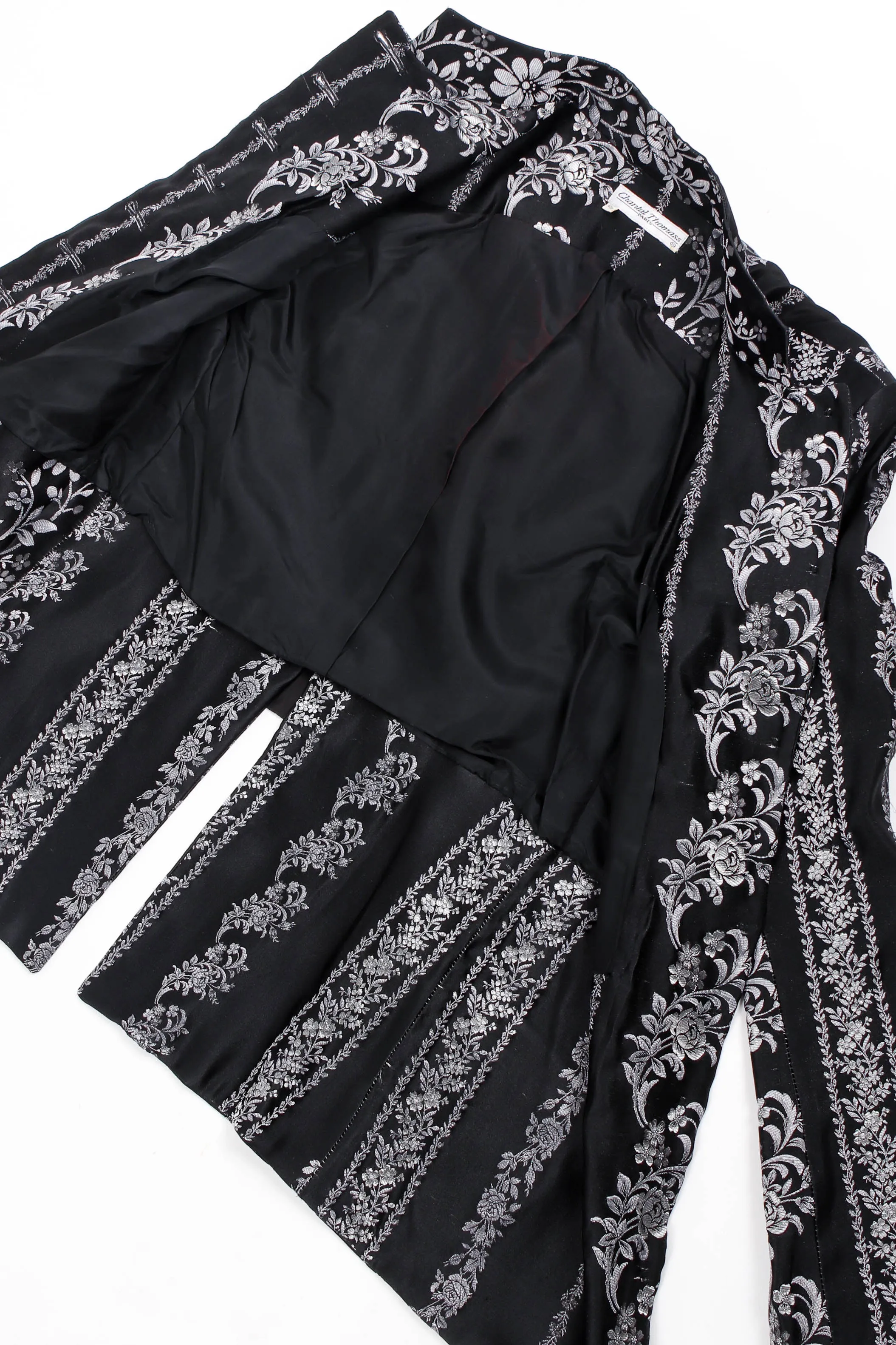Metallic Floral Brocade Jacket