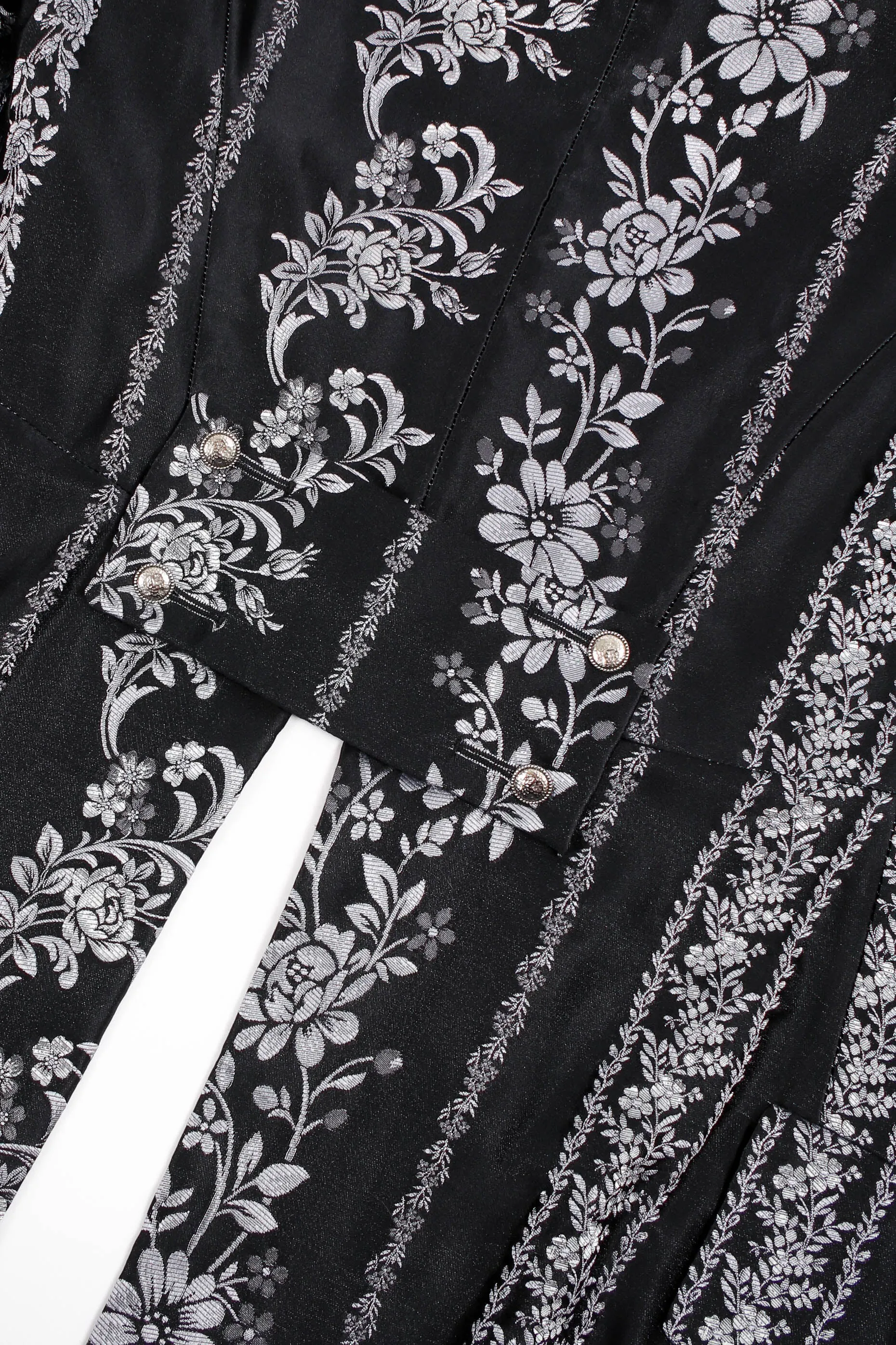 Metallic Floral Brocade Jacket