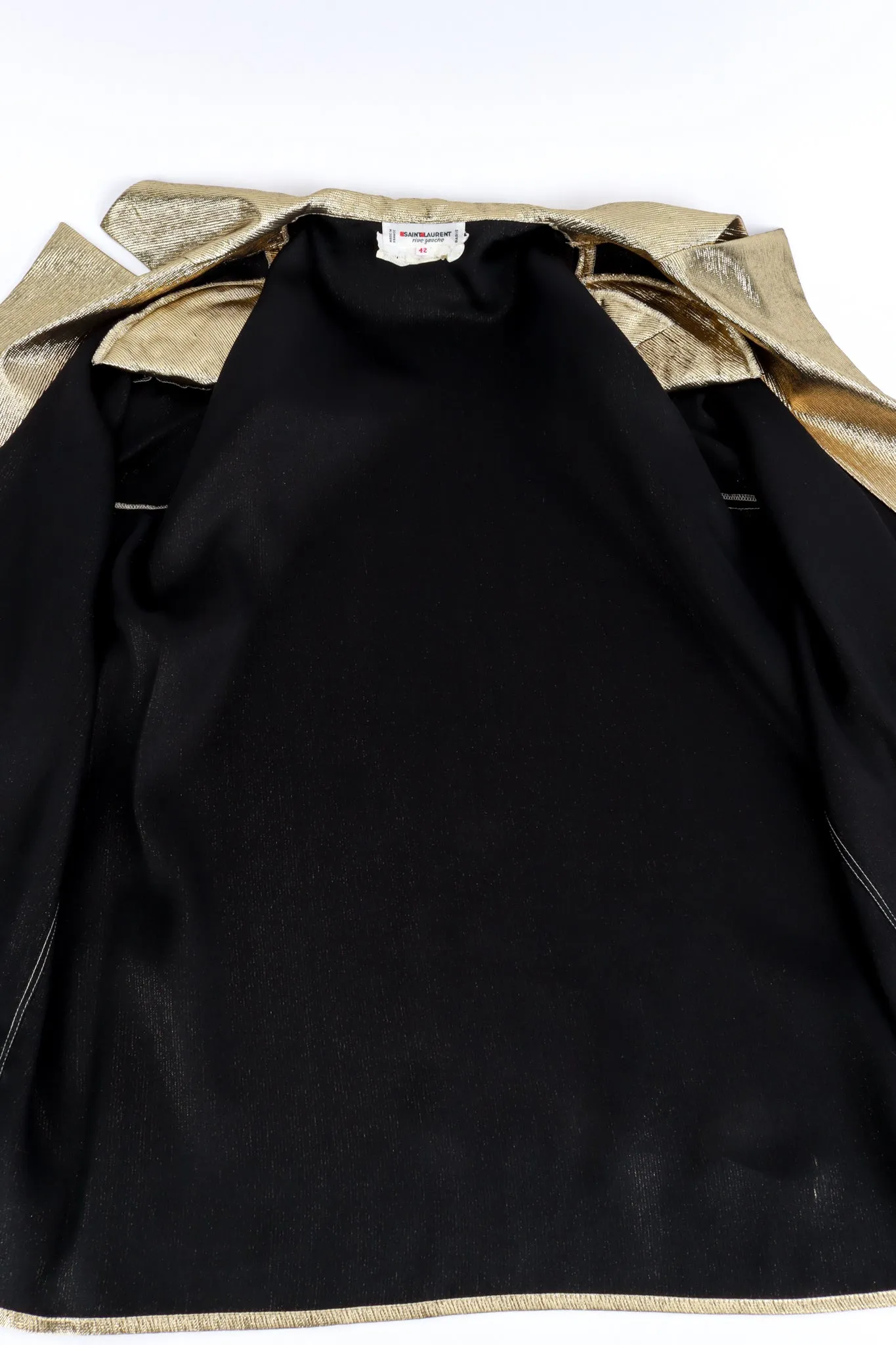 Metallic Silk Blouse