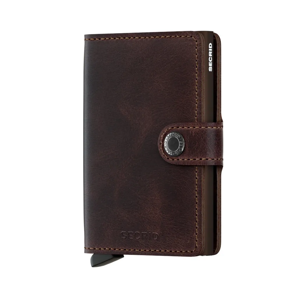 MINI Wallet Vintage Chocolate