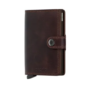 MINI Wallet Vintage Chocolate