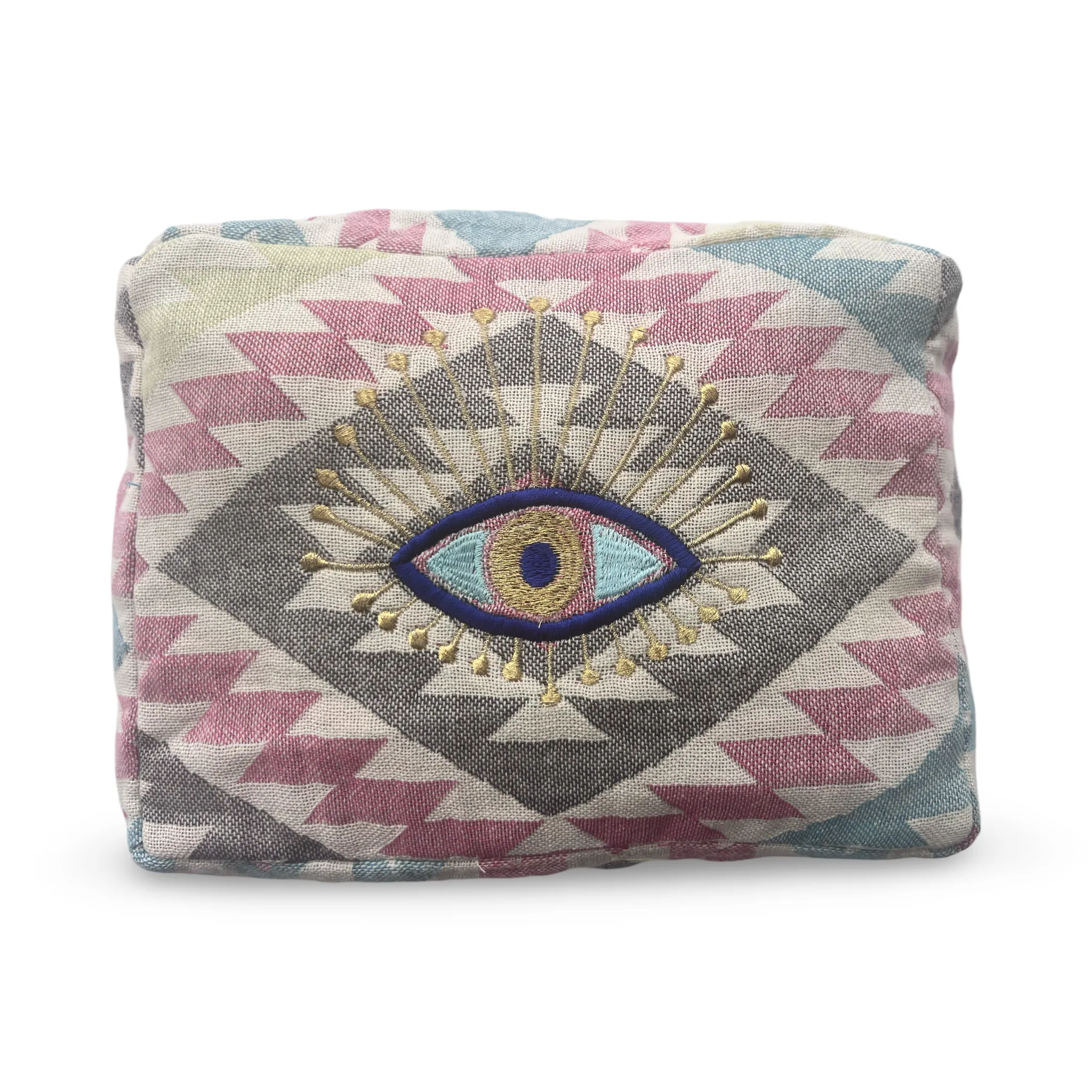 Multi-Colored Ohana Cosmetic Pouch
