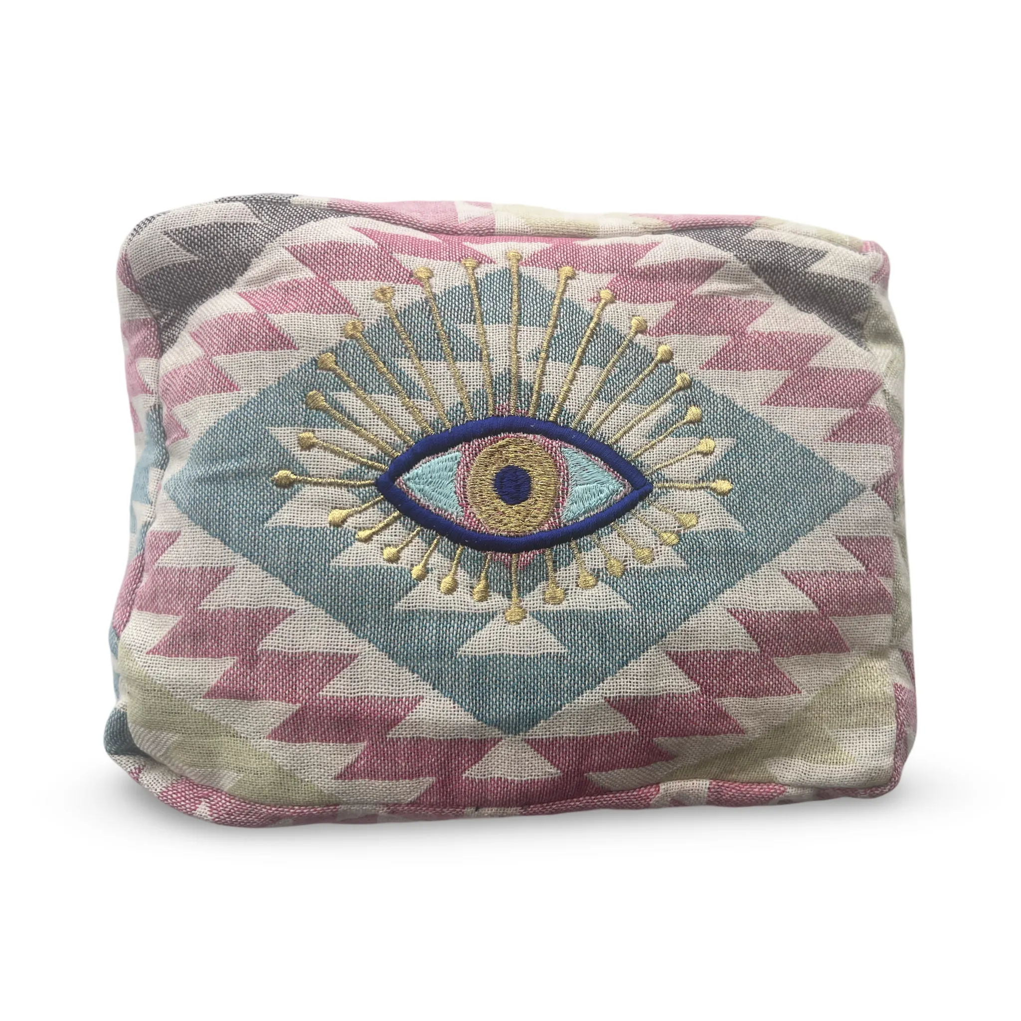 Multi-Colored Ohana Cosmetic Pouch