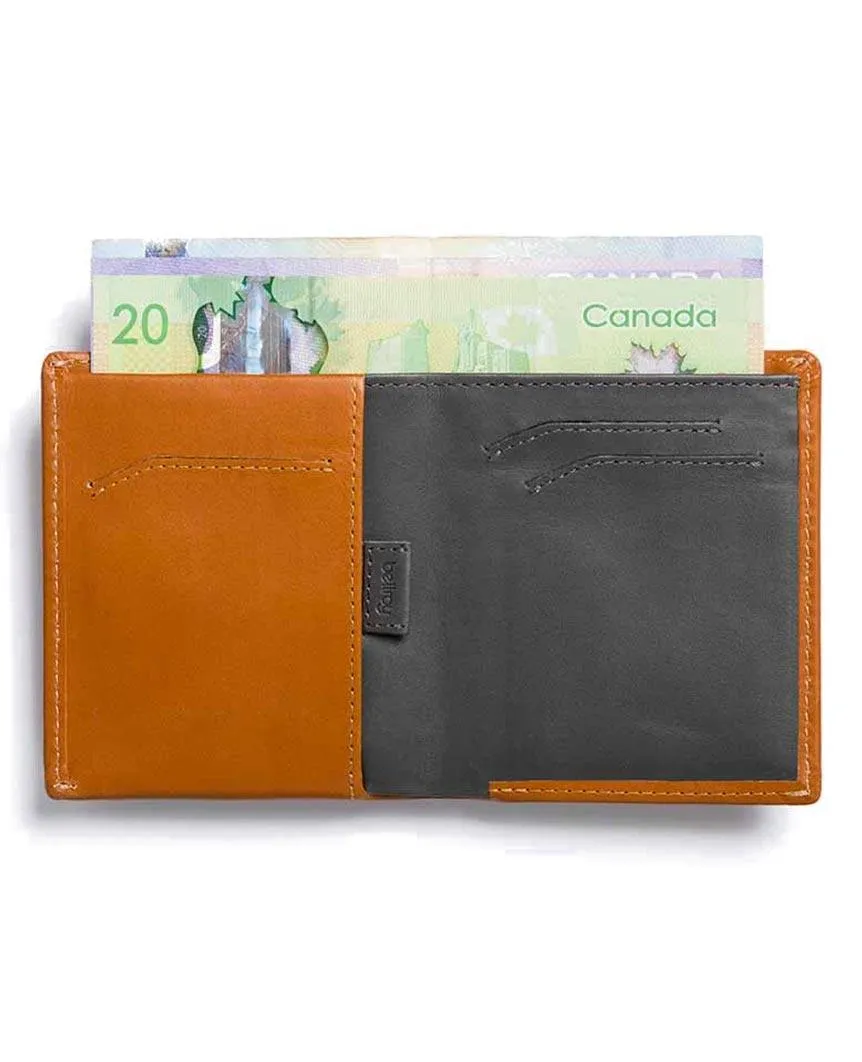 Note Sleeve Wallet RFID Caramal