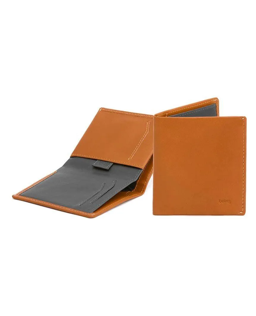 Note Sleeve Wallet RFID Caramal