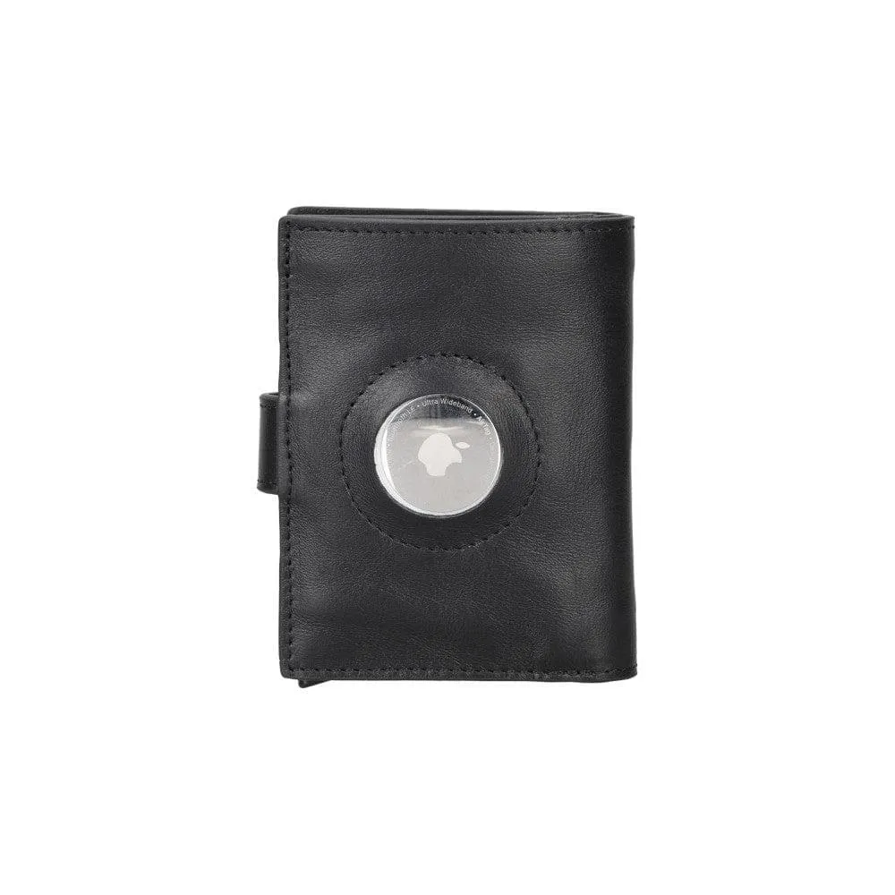 Palertag Zip Mechanical Genuine Leather Card Holder