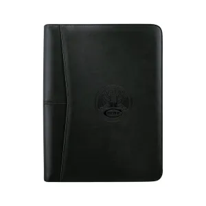 Pedova Writing Padfolio Eagle Logo - Black