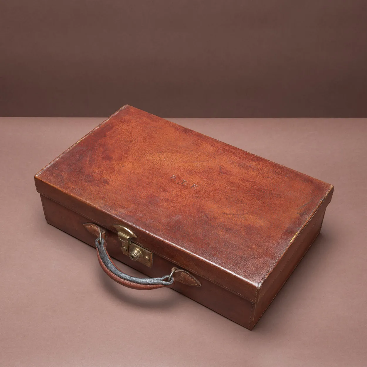 Pigskin Leather Attaché Case
