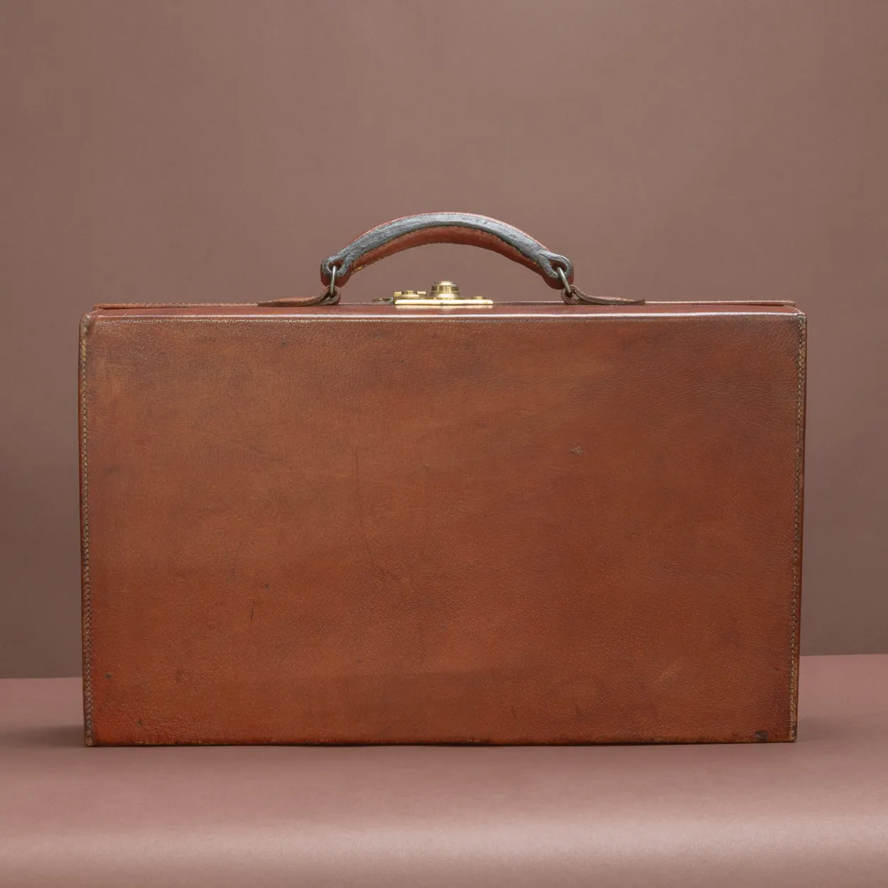 Pigskin Leather Attaché Case