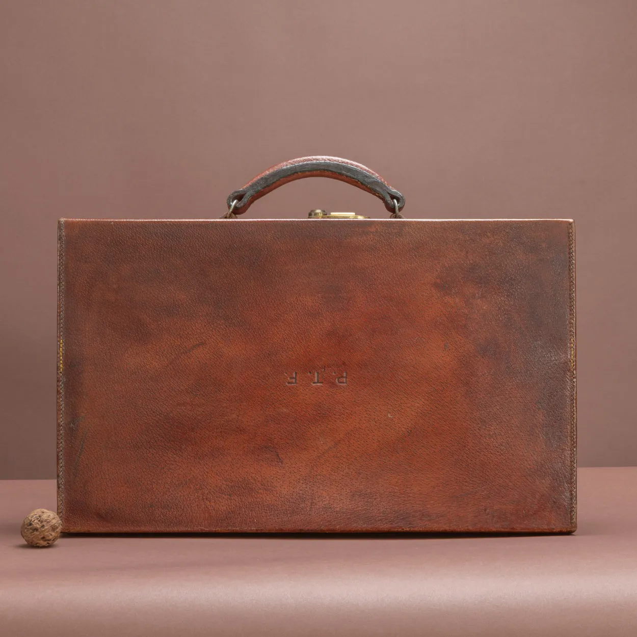 Pigskin Leather Attaché Case
