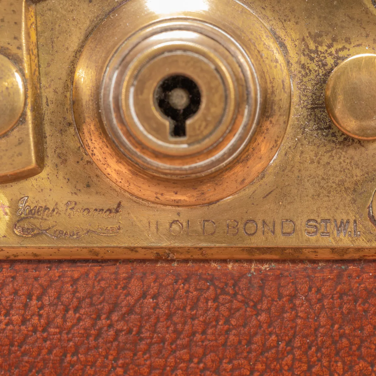 Pigskin Leather Attaché Case