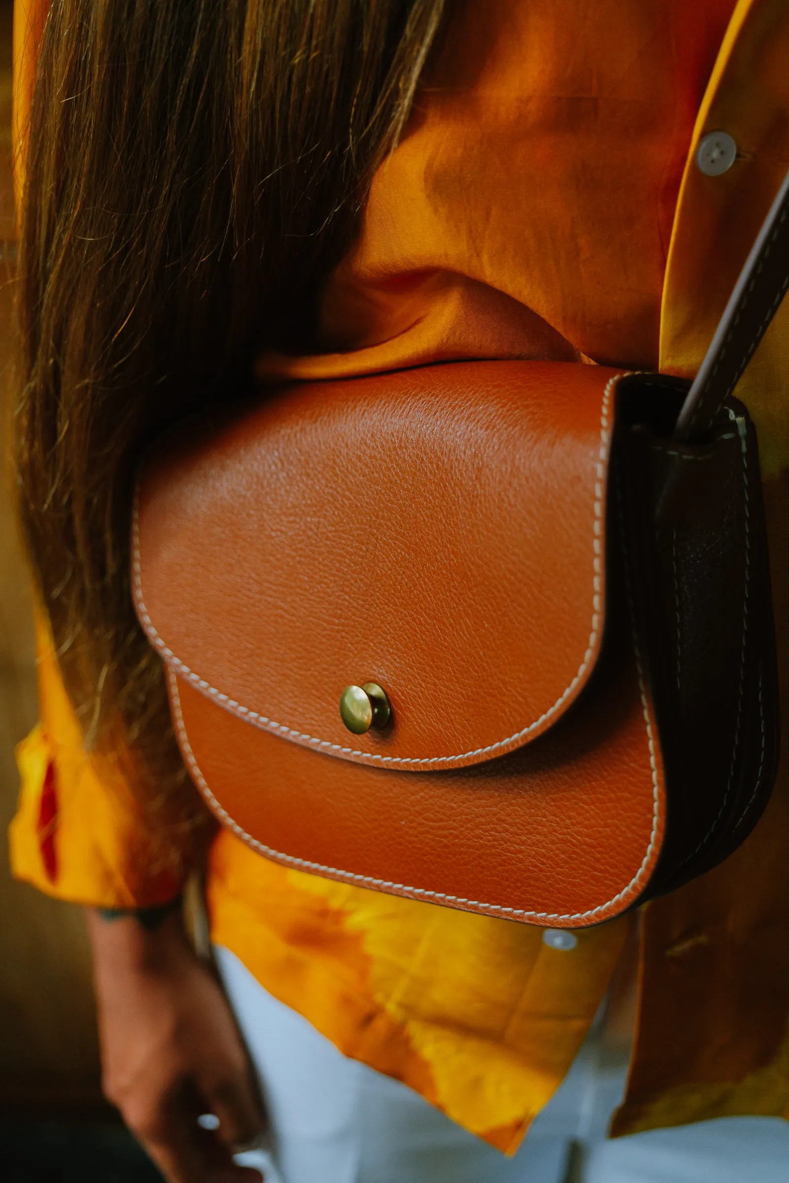 Po in Leather Brown