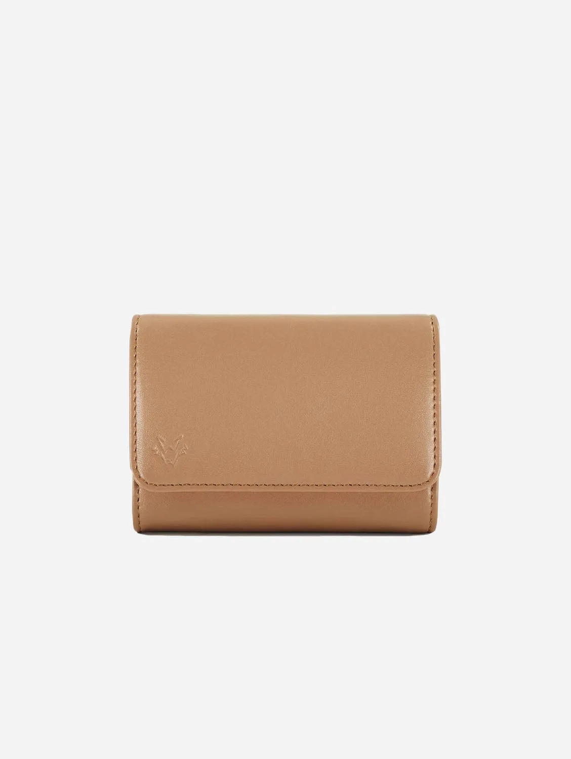 Portman Vegan Corn Leather Purse | Nude