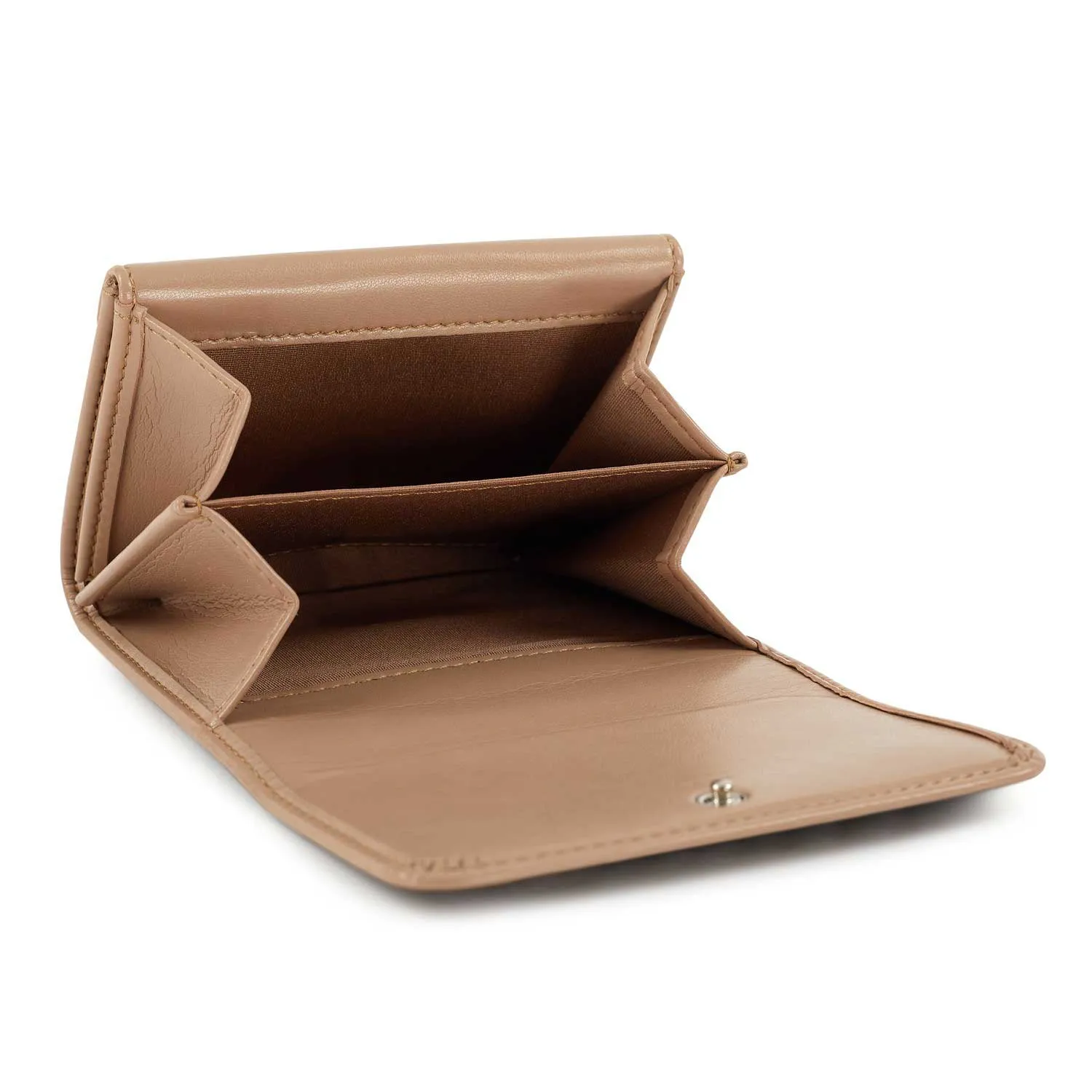 Portman Vegan Corn Leather Purse | Nude