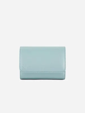 Portman Vegan Corn Leather Purse | Sea Glass