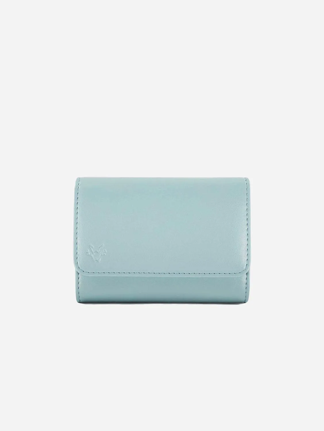 Portman Vegan Corn Leather Purse | Sea Glass