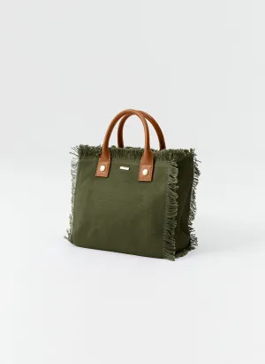 Porto Cervo Olive Tote