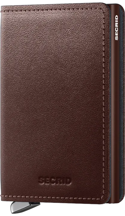 Premium Slimwallet Dusk Dark Brown